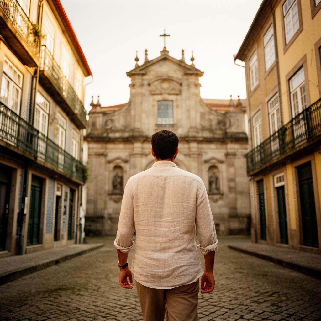 Private meeting setting in a Porto venue with city views